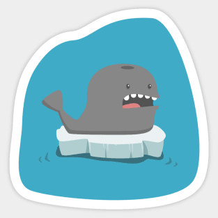 Have a whale of a time Sticker